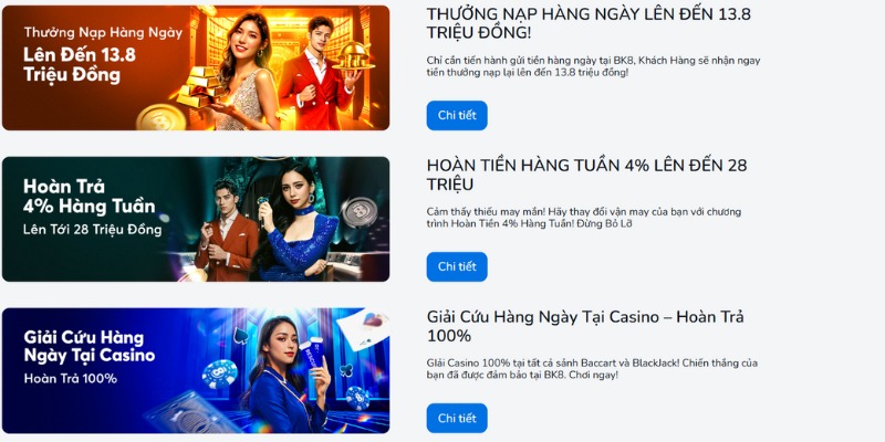 Thương hiệu triển khai ưu đãi cực hấp dẫn